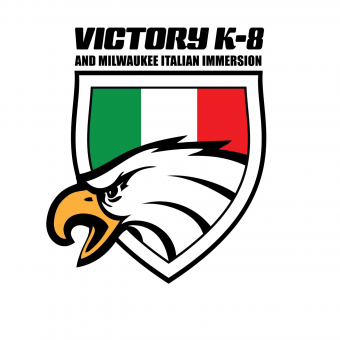 Victory K8 & Milwaukee Italian Immersion  Logo